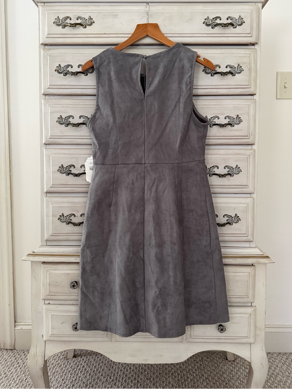 Altar’d State Grey Suede Boho Dress - Picture 3 of 5